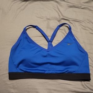 Royal blue nike indy bra